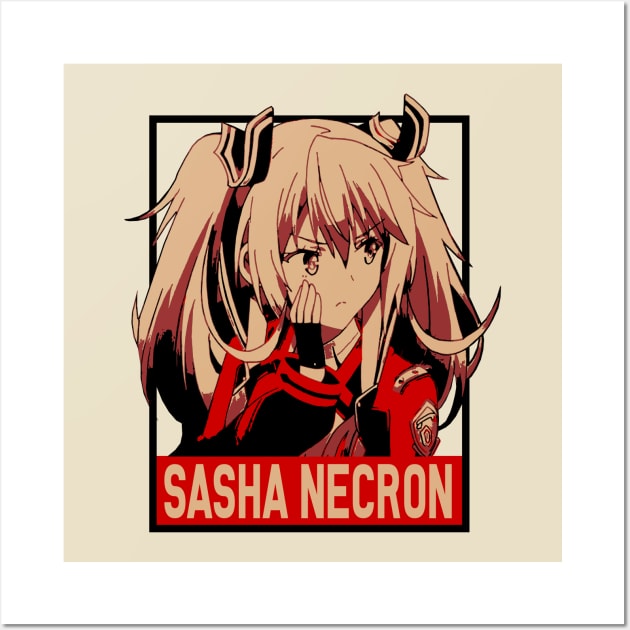 Sasha Necron Fan Wall Art by hackneydagger